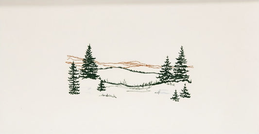 Forest | Casket Lid Panel