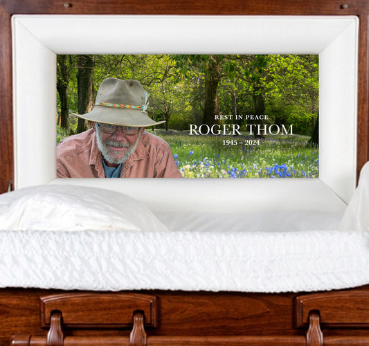 Bluebell Meadow | Casket Lid Panel